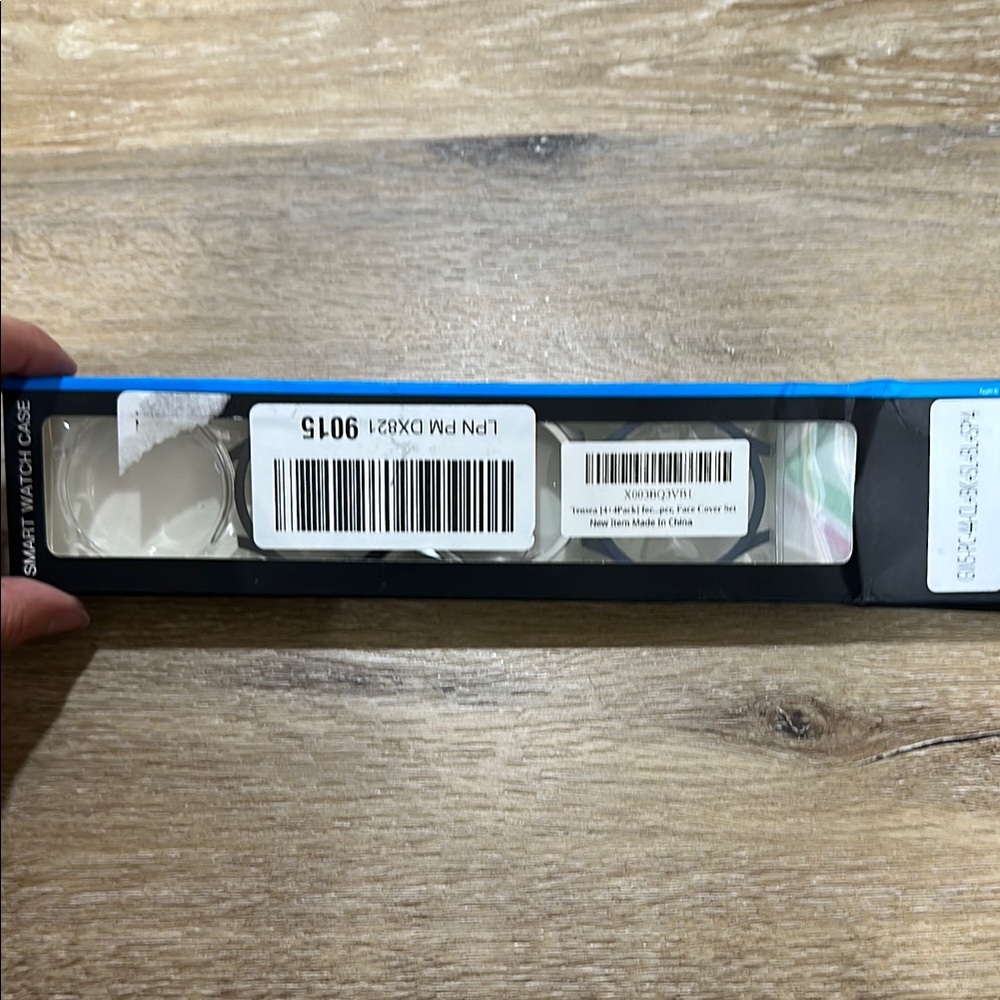 Smart Watch Case with Blue, silver black and clear case plus screen protectors